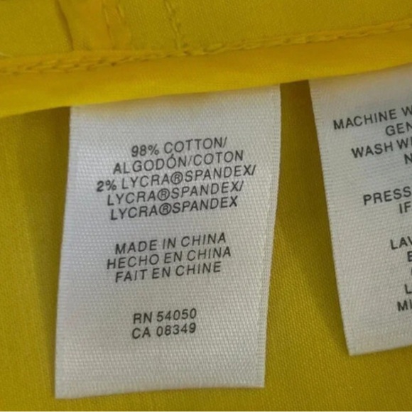 Jones New York Signature Light Yellow Jacket - Picture 11 of 11